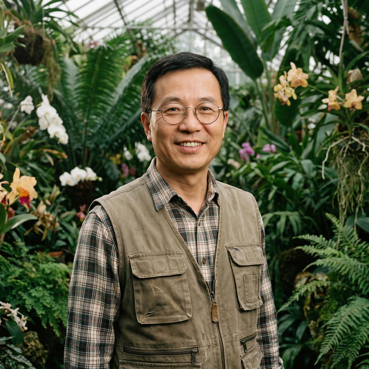 黄色仓库植物专家-林建国