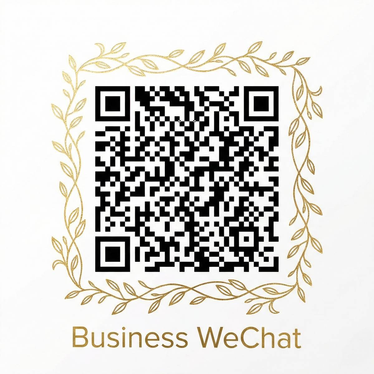 黄色仓库商务二维码