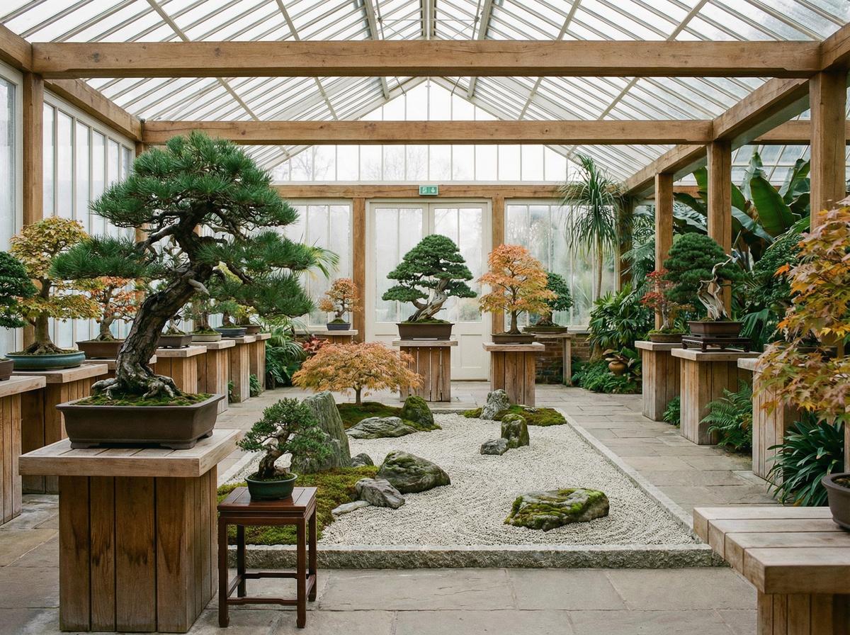 黄色仓库盆景视频